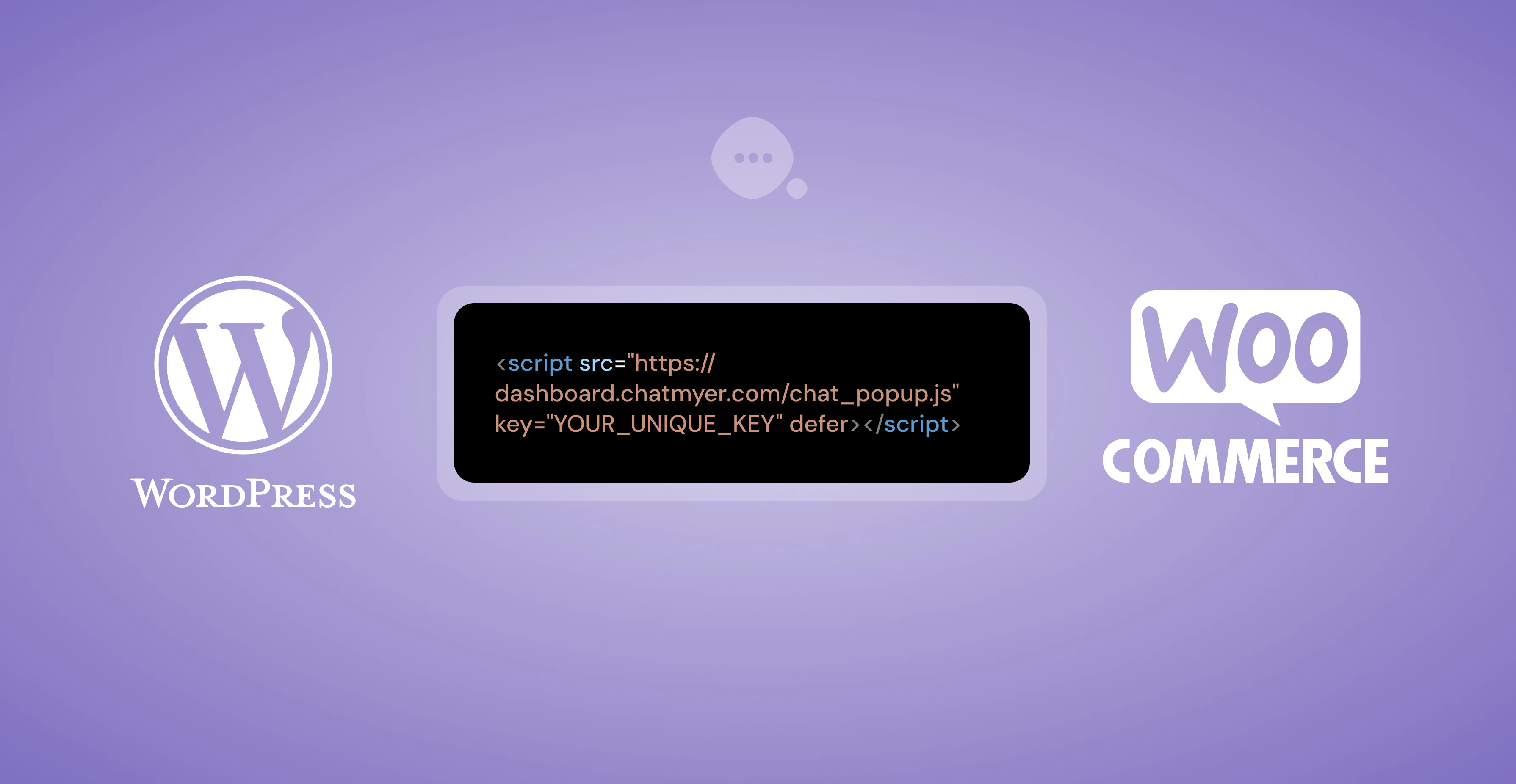 Add Chatmyer to a WordPress Website